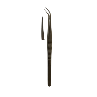 П-114 Dental pliers curved, cold pressed L-150x0.6mm